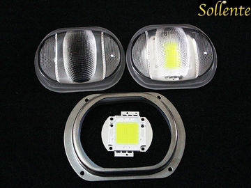 Módulos asimétricos de la MAZORCA LED de la lámpara de calle, lente de la luz de calle del LED con el reflector