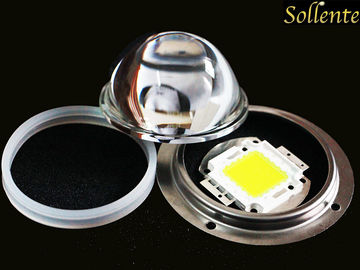 lente redonda del vidrio LED de 78m m para CXA 3070, lente del proyector de 60 grados LED