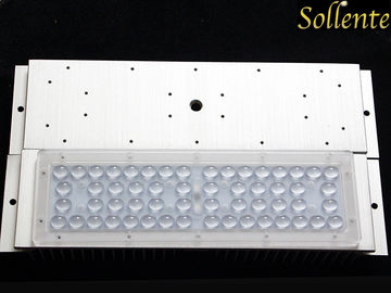 Módulo de la modificación de la luz de calle LED con grado óptico de la lente 30 * 70 de SMD LED